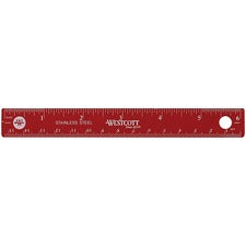 Acme United Colored Stainless Steel Ruler