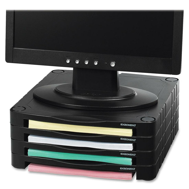 Exponent Microport Stackable Monitor Riser - The Supply Room