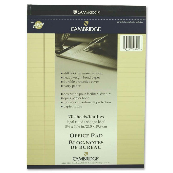 Hilroy Cambridge Office Notepad