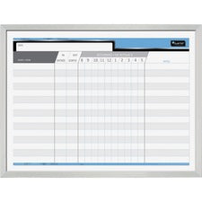 Quartet Bilingual Personnel Dry-Erase Board - The Supply Room