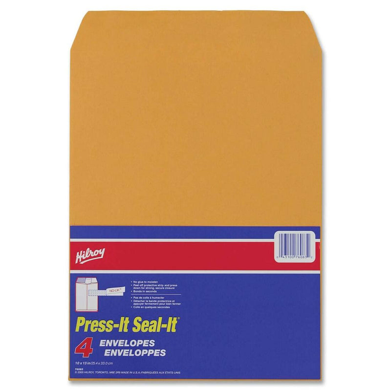 Hilroy Press-It Seal-It Self Adhesive Envelopes