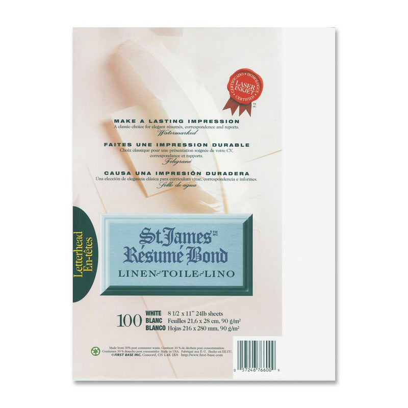 First Base Inkjet, Laser Bond Paper