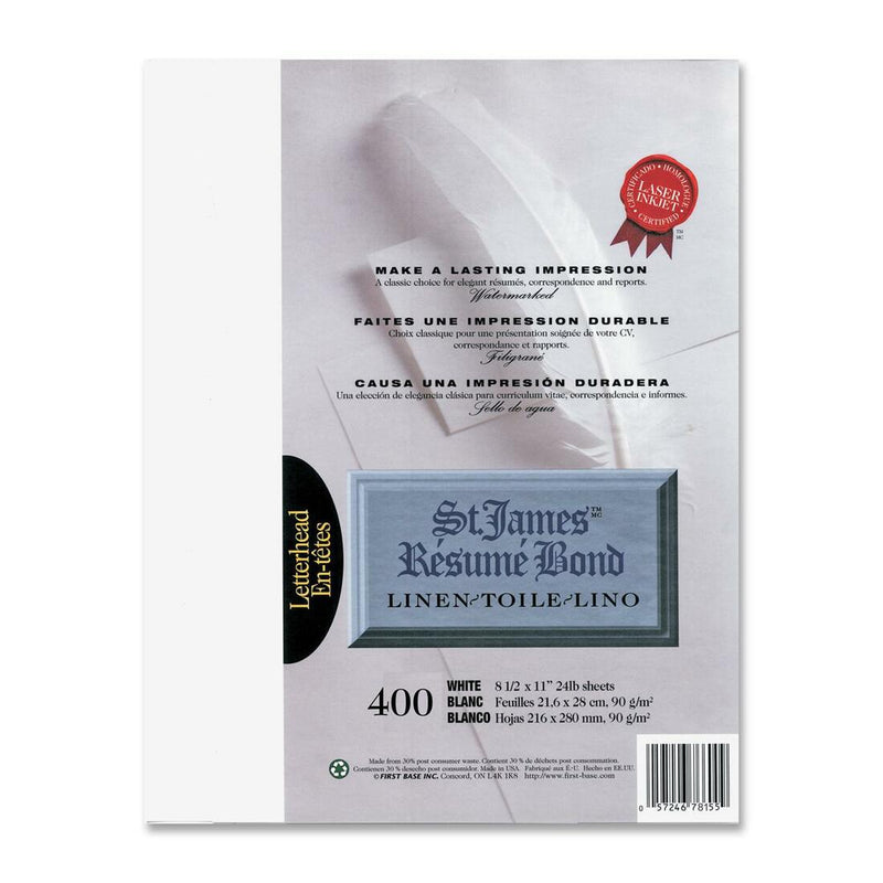 First Base Inkjet, Laser Bond Paper