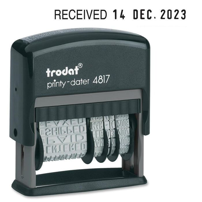 Trodat Dial-A-Phrase Date Stamp