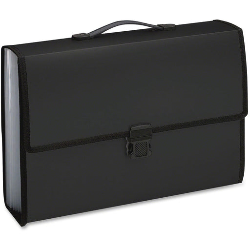 Pendaflex 13-Pocket Expandable Carrying Case Document - Black - The Supply Room