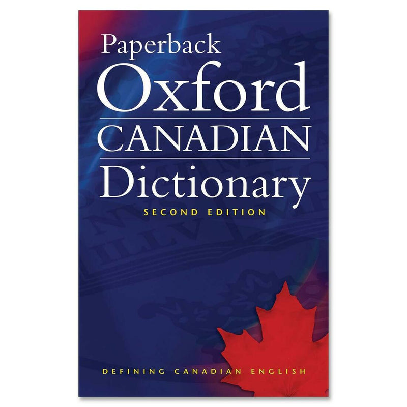 Oxford University Press Paperback Oxford Canadian Dictionary Second Edition Printed Book by Katherine Barber