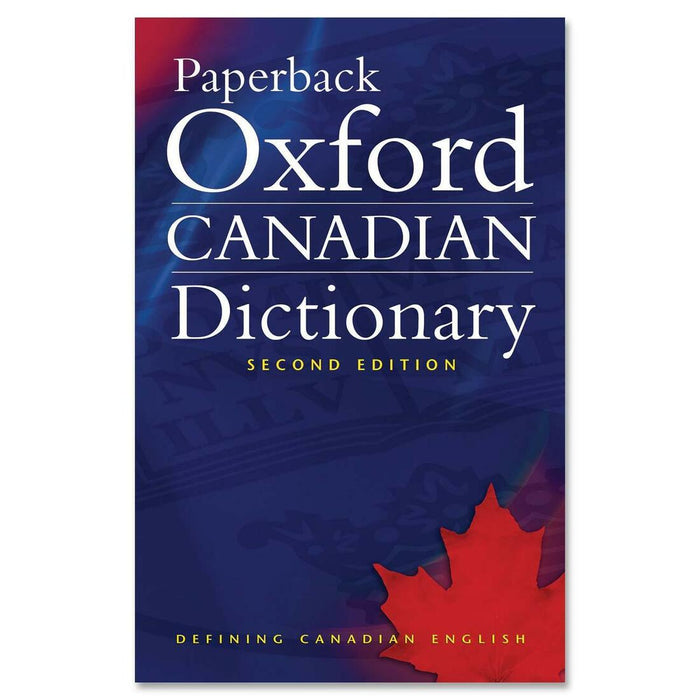 Oxford University Press Paperback Oxford Canadian Dictionary Second Edition Printed Book by Katherine Barber