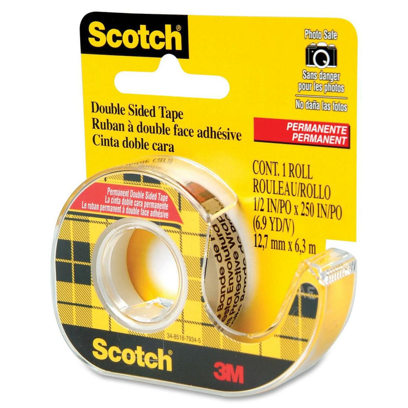 3M Scotch Double-Sided Tape - 1 Each - Clear