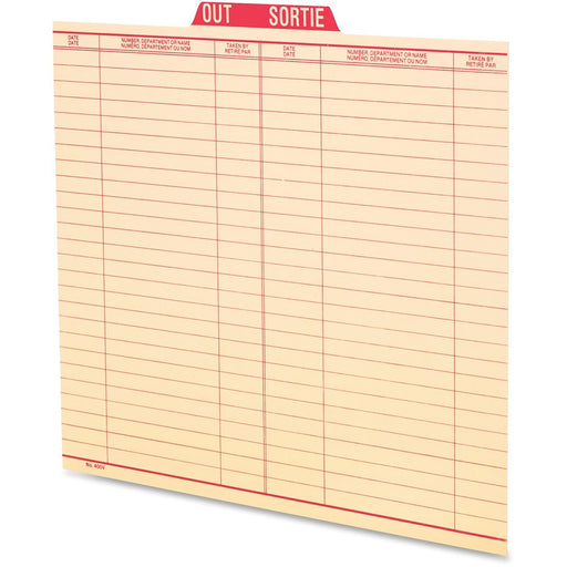 Pendaflex Oxford Vertical Out Guide - The Supply Room