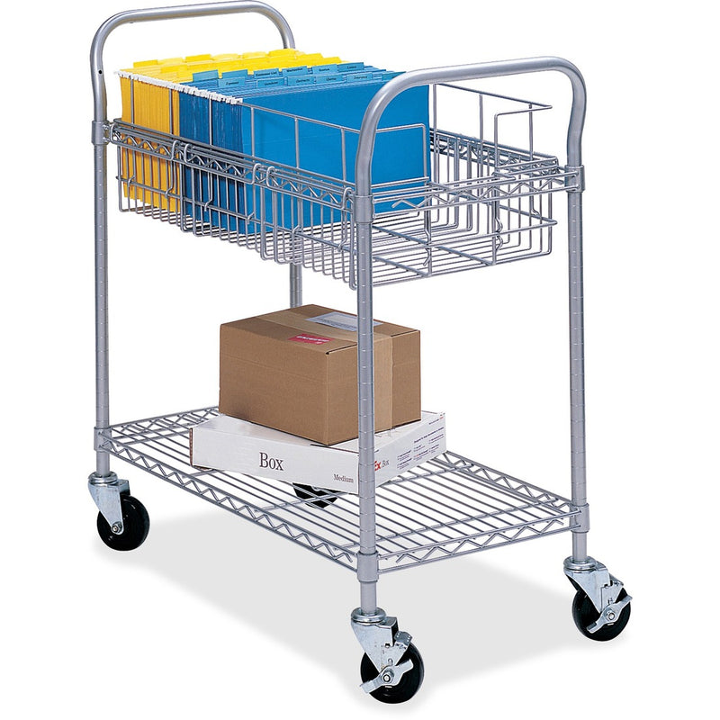 Safco Wire Mail Cart - The Supply Room