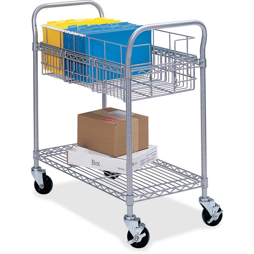 Safco Wire Mail Cart - The Supply Room