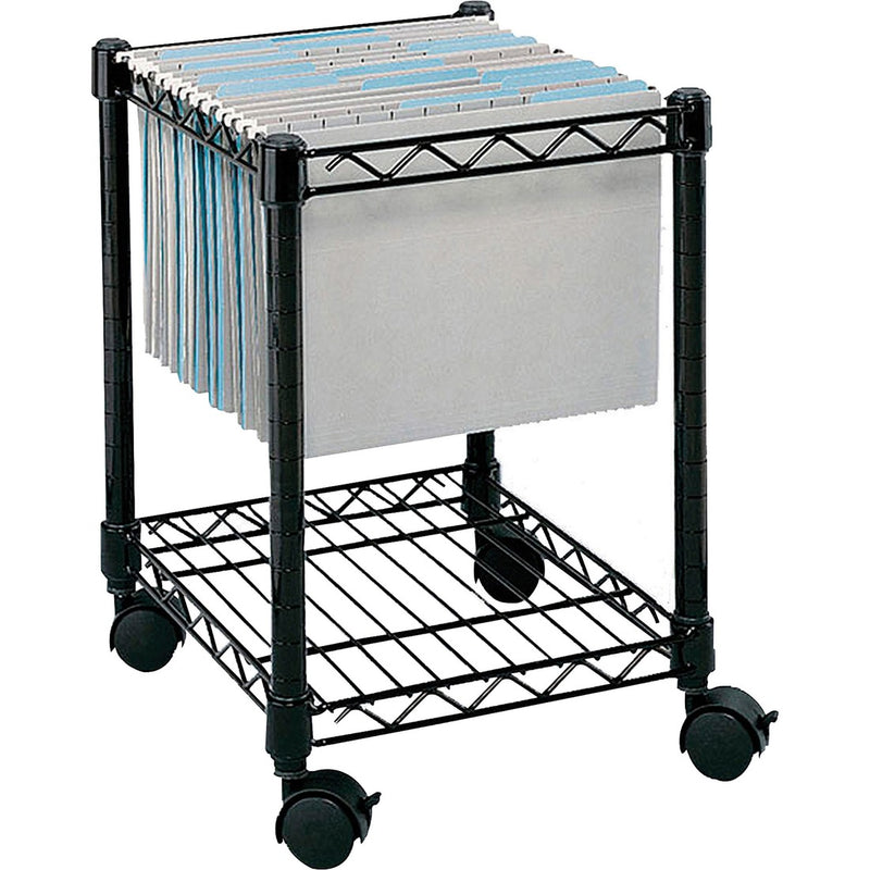 Safco Compact Mobile File Cart - The Supply Room
