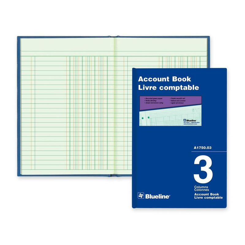 Blueline Miniature Accounting Book - The Supply Room