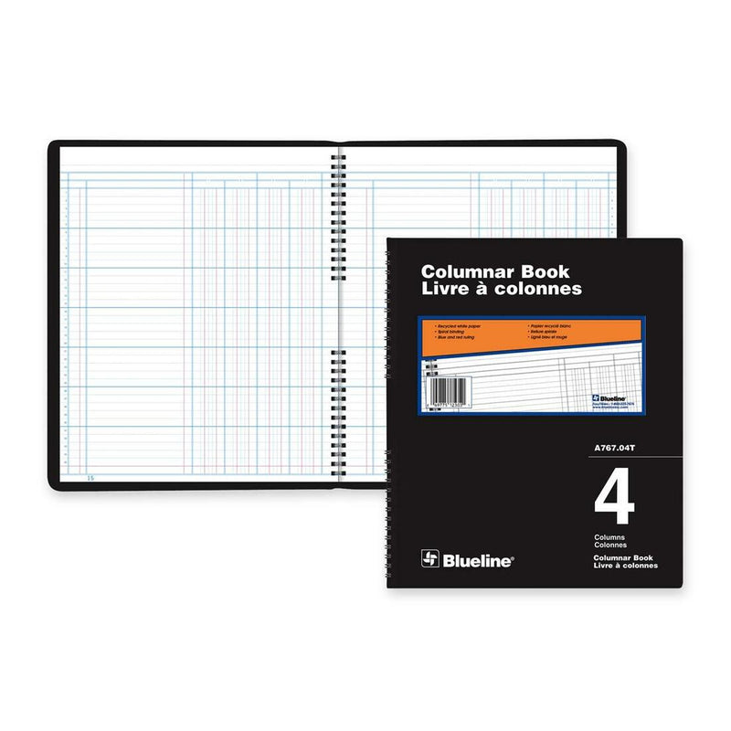 Blueline 767 Series Double Format Columnar Book