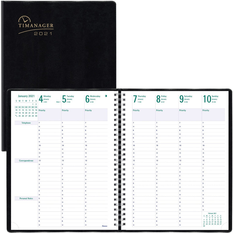 Blueline Weekly English Appointment Planner