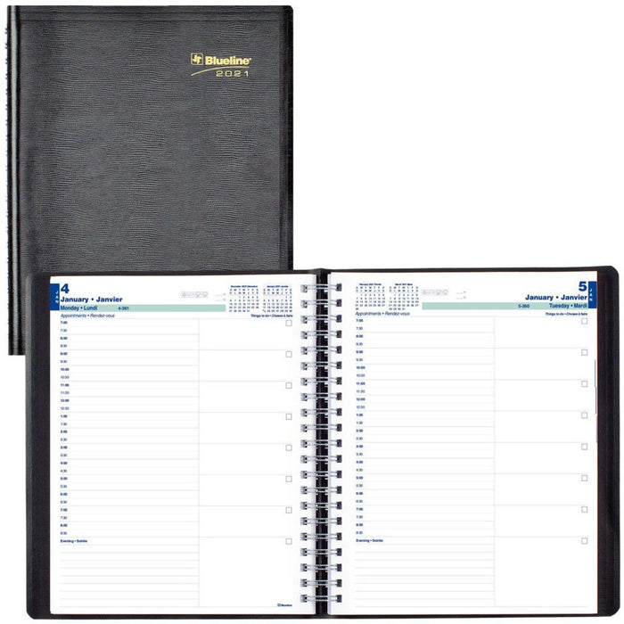 Blueline 40547 Hour Weekly Appointment Planner