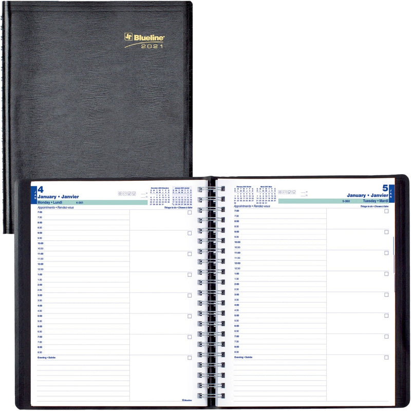 Blueline Daily Appointment Planner