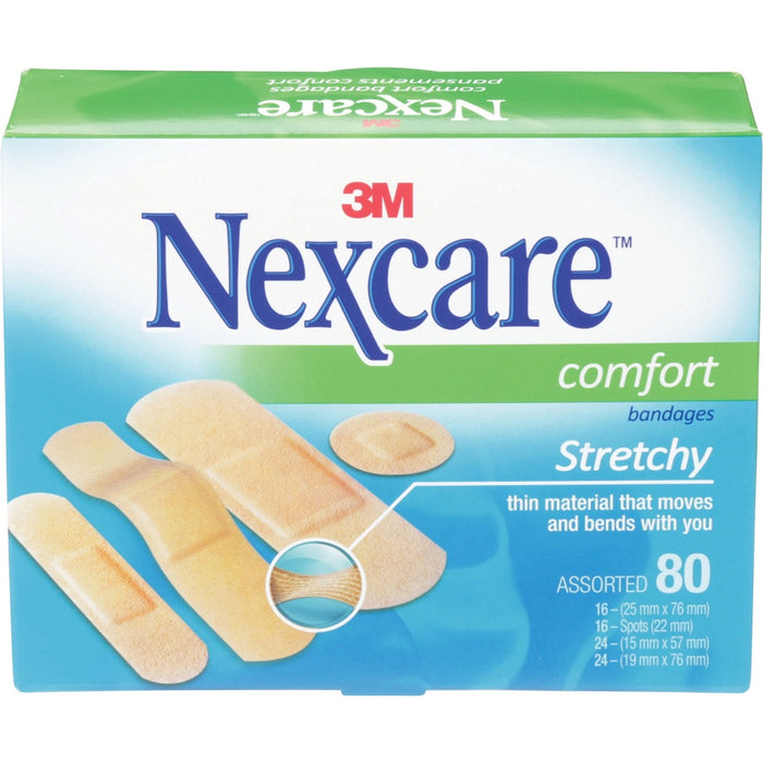 3M Nexcare Comfort Strips Bandage