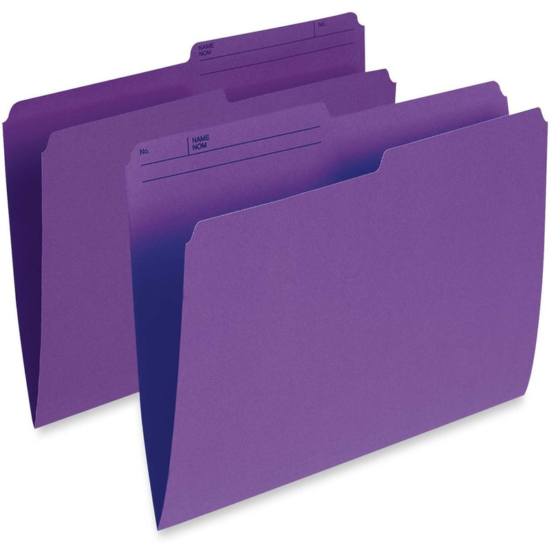 Pendaflex Single Top Vertical Colored File Folder Letter Size
