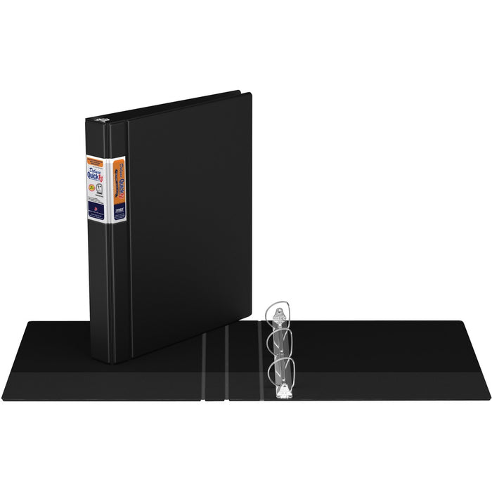 QuickFit D-Ring Deluxe Commercial File Binder