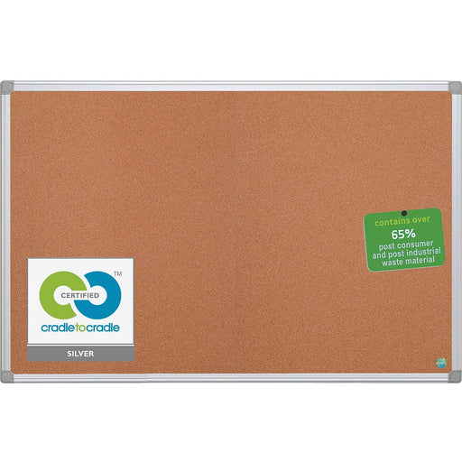 MasterVision Aluminum Frame Recycled Cork Boards - The Supply Room