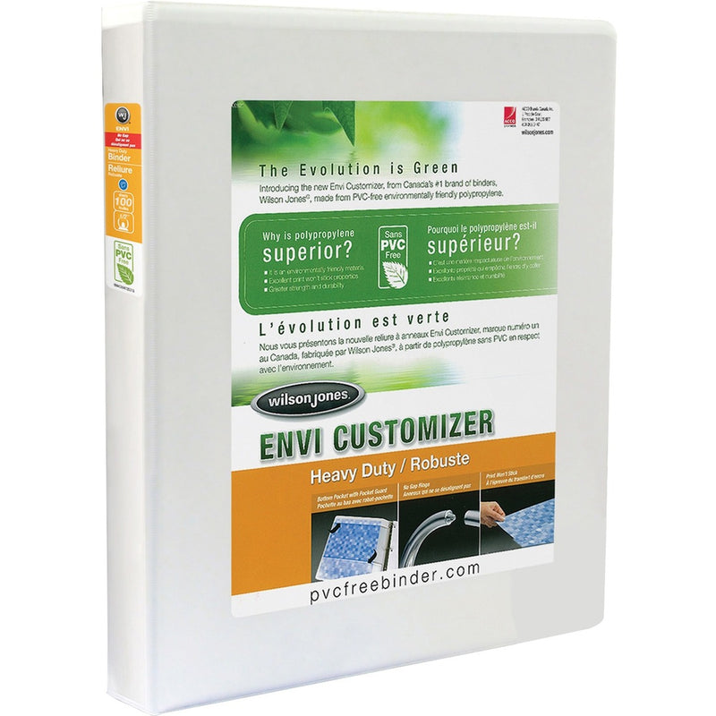 Wilson Jones Heavy Duty Customizer Round Ring Binder