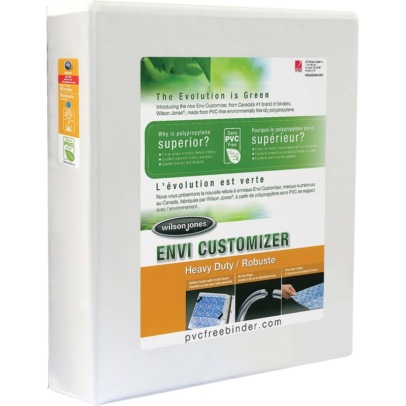 Wilson Jones Heavy Duty Customizer Round Ring Binder