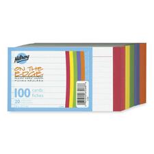 Hilroy Color Edged Stack Ruled Index Card - The Supply Room