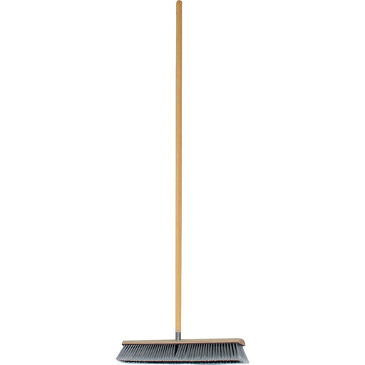 Genuine Joe Heavy-duty Floor Sweep and Handle - The Supply Room