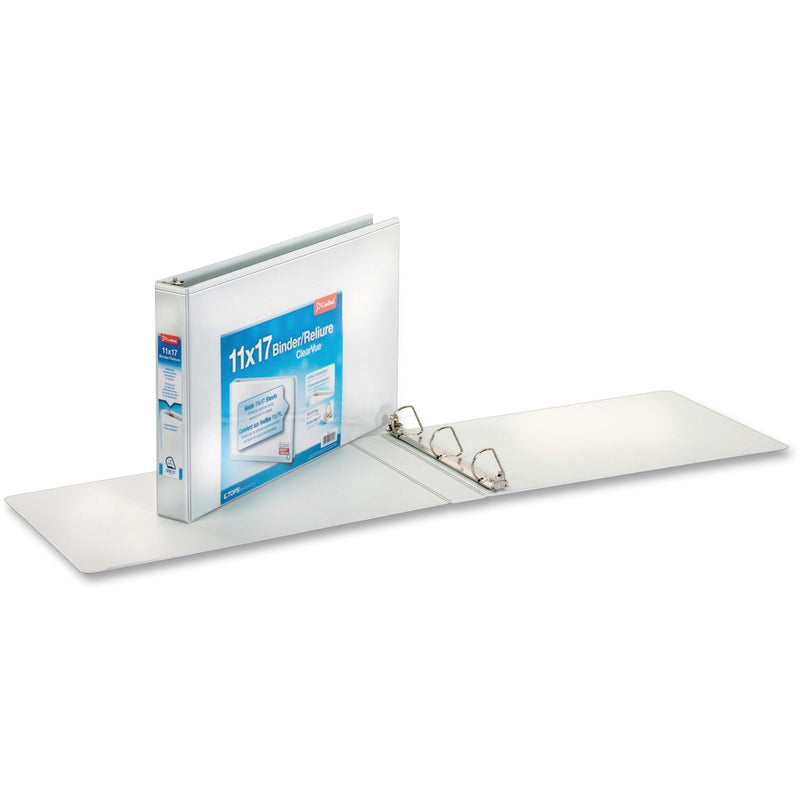 Cardinal 11" x 17" , ClearVue Slant-D Ring Binder