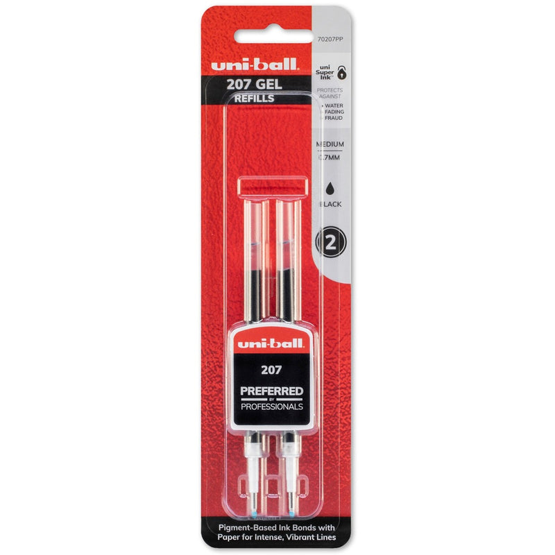 uni-ball 207 Retractable Gel - Refill 2pk - The Supply Room