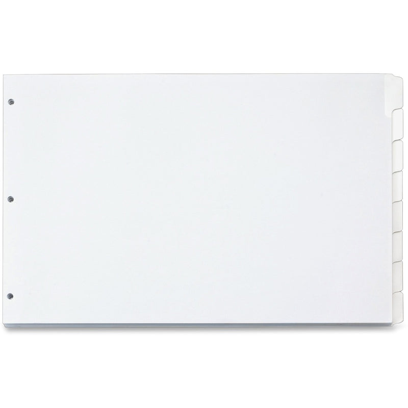 Cardinal Write 'n Erase Special Mylar Tab Dividers 11x17" 8/set