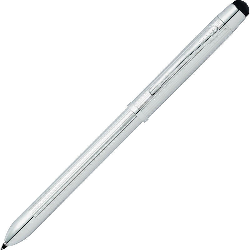 Cross Tech3+ Lustrous Chrome Multifunction Pen with Stylus and 0.5mm lead - The Supply Room