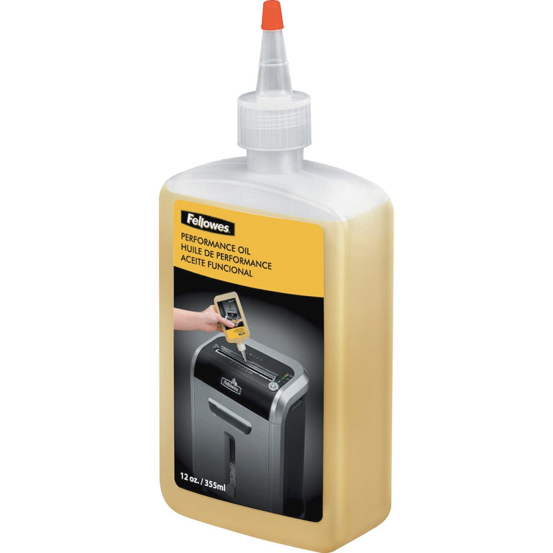 Fellowes Powershred&reg; Shredder Oil - 12 Oz. Bottle - The Supply Room