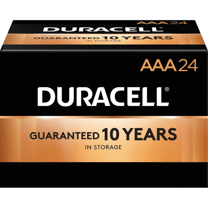 Duracell Coppertop Alkaline AAA Battery - 24/box