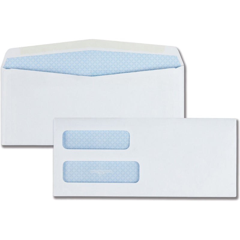 Quality Park No. 10 Double Window Security Envelopes
