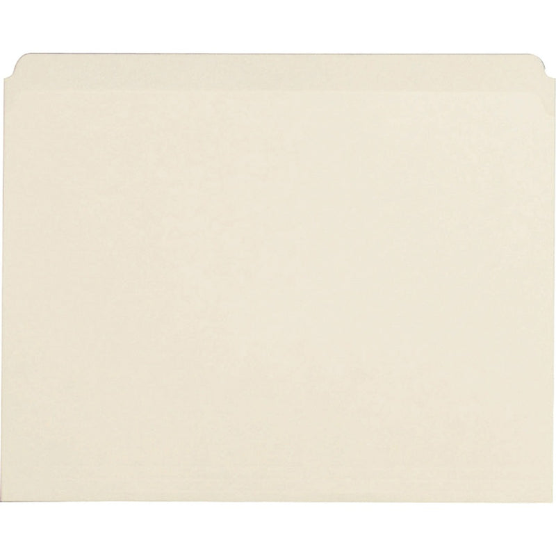 Business Source Straight Cut 1-ply Letter-size File Folders