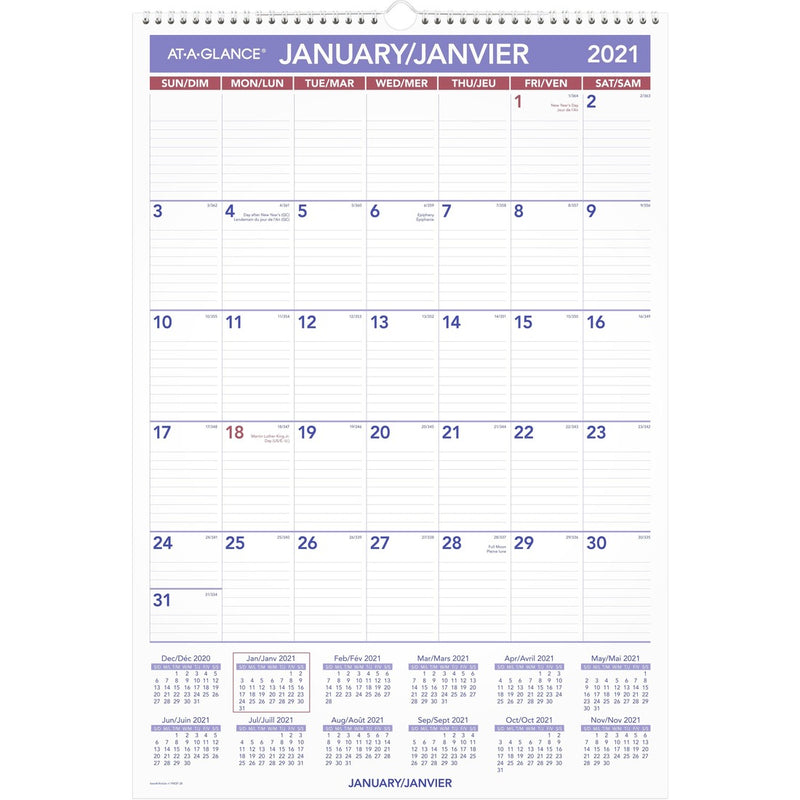 At-A-Glance Wall Calendar