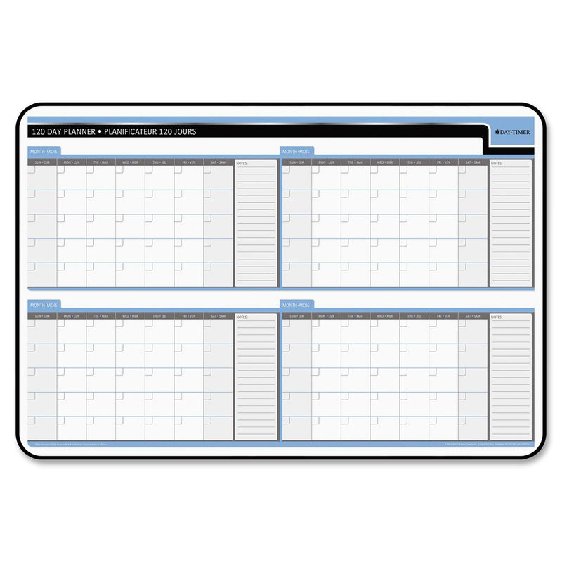 Quartet Durable 120 Day Undated Calendar