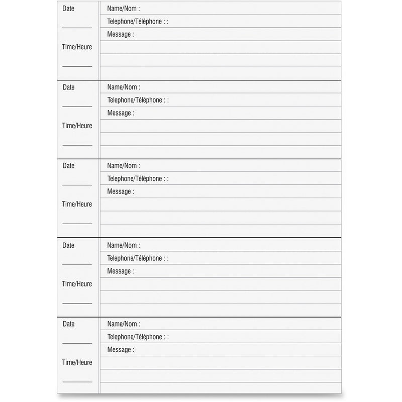 Hilroy 46215 Voicemail Log Book - The Supply Room