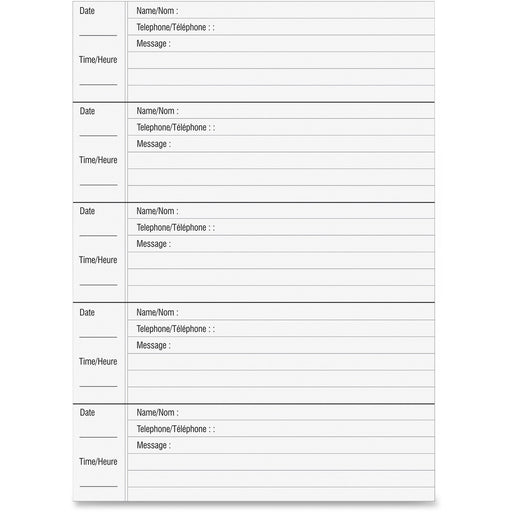 Hilroy 46215 Voicemail Log Book - The Supply Room