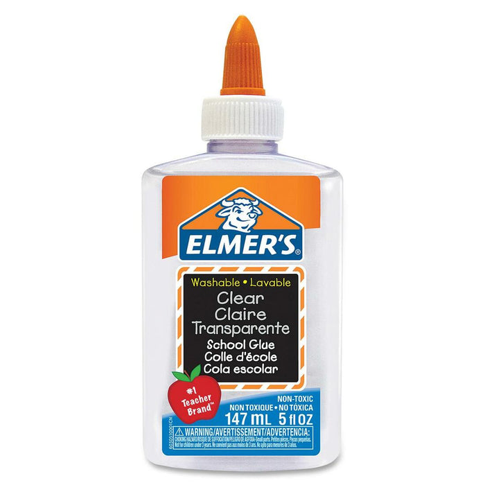 Elmer's School Glue Clear Washable 147ml