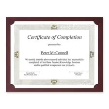 First Base St. James Certificate Holder