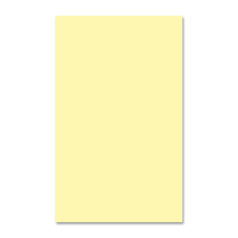[8 1/2" x 14", Legal] Domtar Coloured Multipurpose Paper - Legal - 8 1/2" x 14" - 20 lb Basis Weight - Smooth - 500 / Ream - Canary