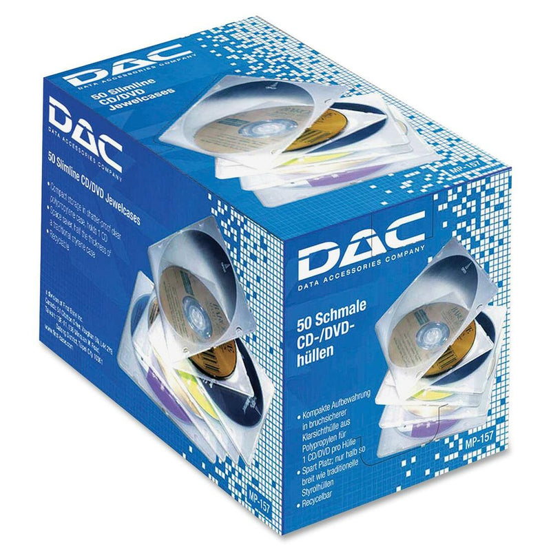 DAC MP-157 Slim CD/DVD Jewel Case