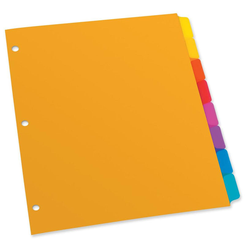 Esselte Plain Tab Poly Index Divider