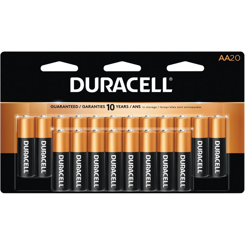 Duracell CopperTop MN1500B20Z General Purpose Battery - 20/pk - The Supply Room