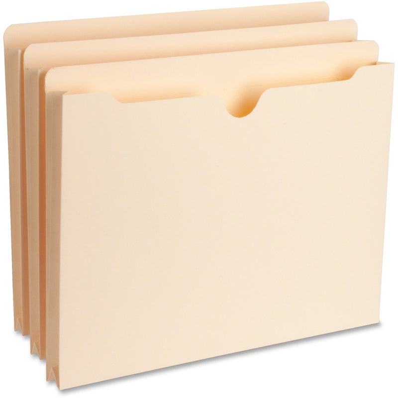 Business Source 1" Expansion Heavyweight File Pockets - The Supply Room