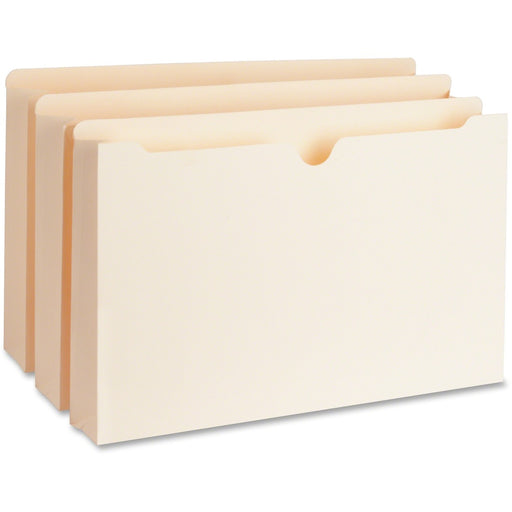 Business Source 2" Expanding 2-Ply File Pockets - The Supply Room