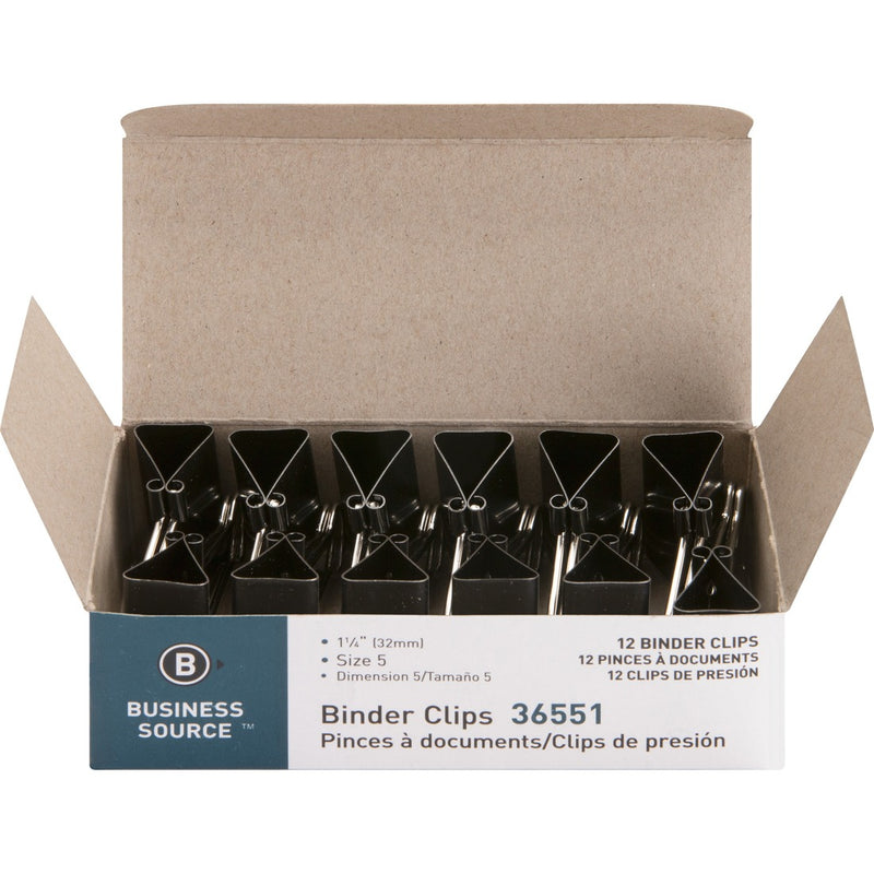 Business Source Fold-back Binder Clips - The Supply Room